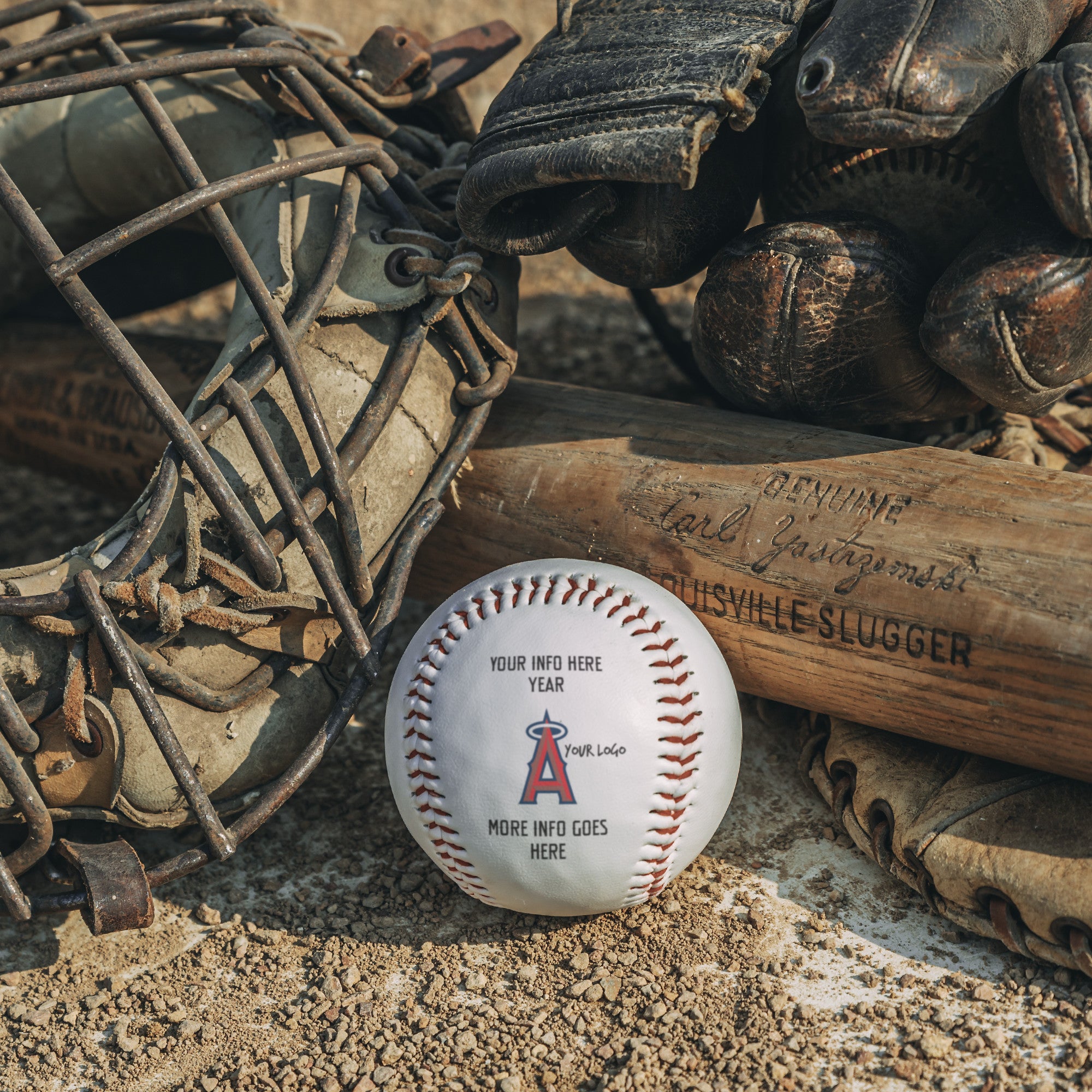 Custom Baseball – Ice Cream Ink.