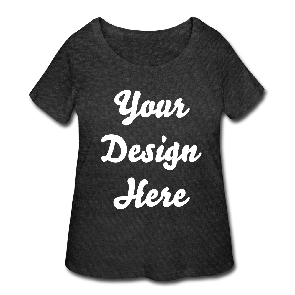 Women’s Curvy T-Shirt - deep heather