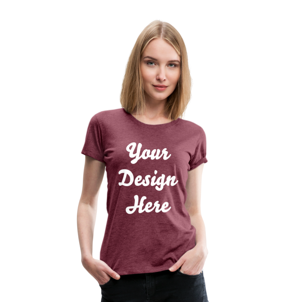 Women’s Premium T-Shirt - heather burgundy