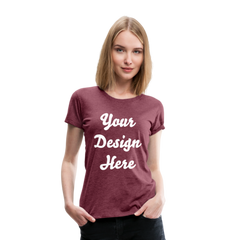 Women’s Premium T-Shirt - heather burgundy