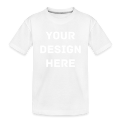 Toddler Premium Organic T-Shirt - white