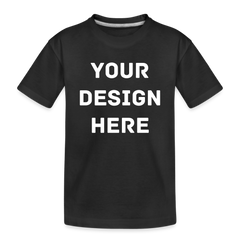 Toddler Premium Organic T-Shirt - black