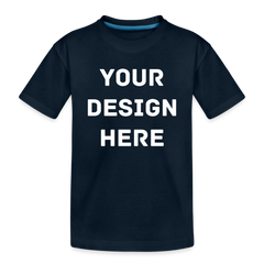 Toddler Premium Organic T-Shirt - deep navy