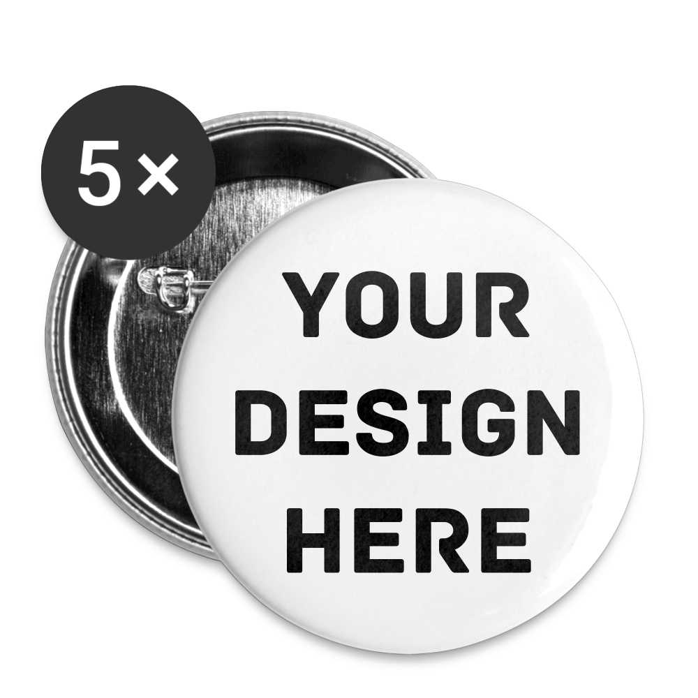 Buttons small 1'' (5-pack) – One Stop Signs