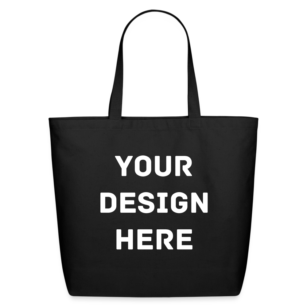 Eco-Friendly Cotton Tote - black